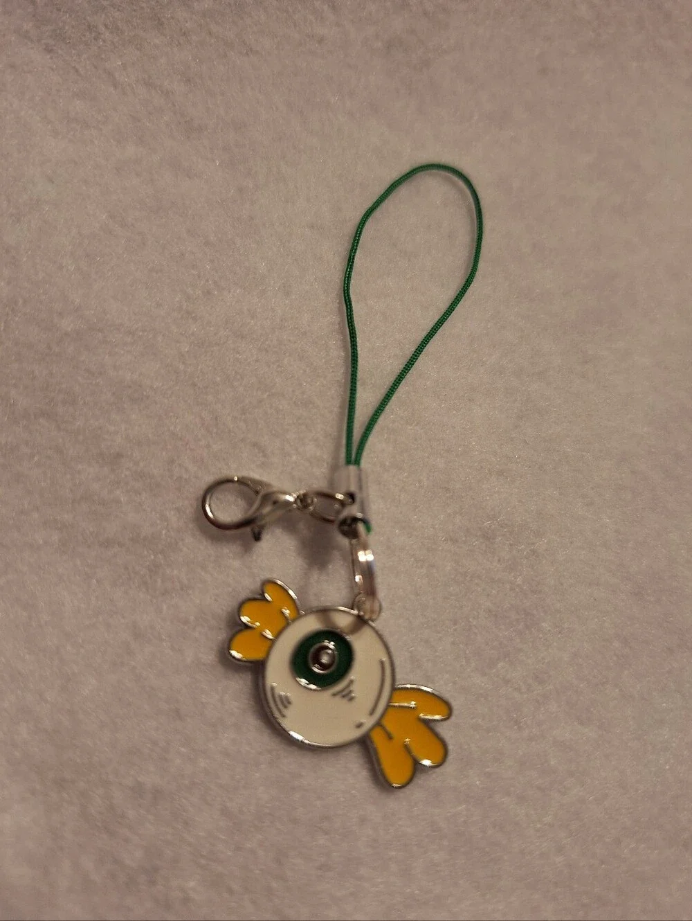 Eyeball With Wings Charm Zipper Bag Pull New